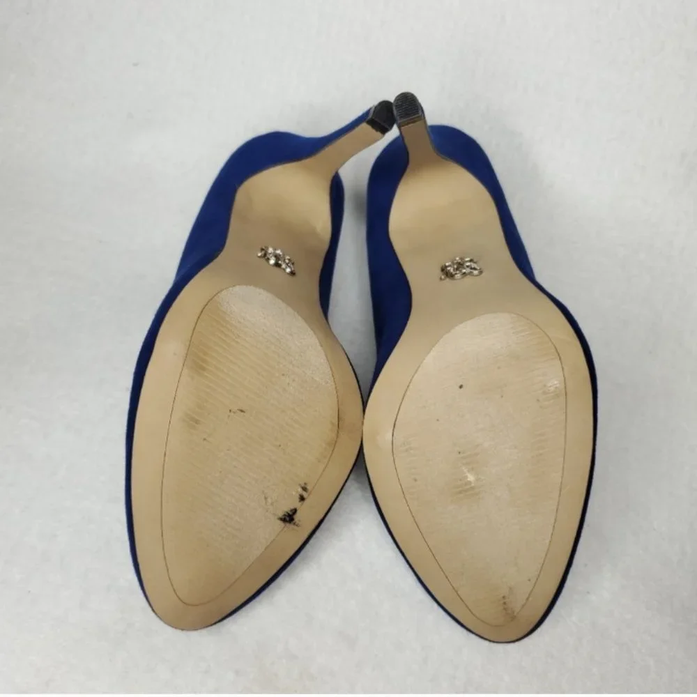 Rock and Republic Royal Blue Size 10 M Royal Blue called Gwen Blue. EUC These ar - Picture 5 of 7